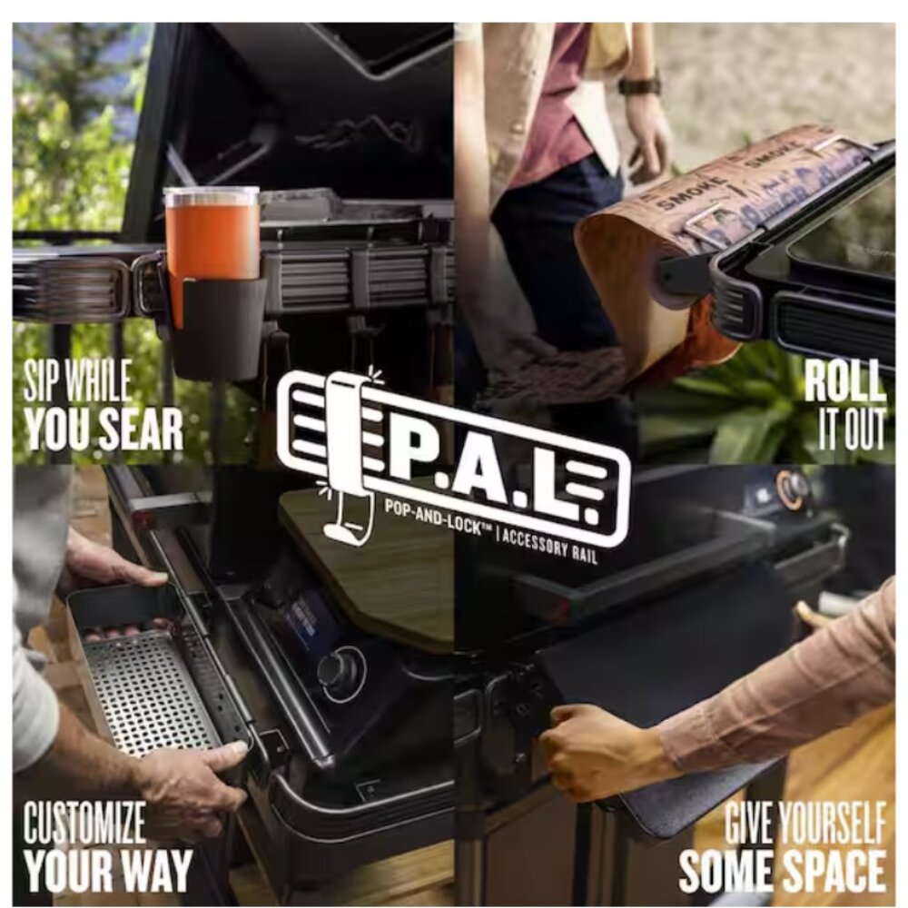 Traeger P.A.L. Pop-And-Lock Roll Rack Grill Accessory BAC655 - Picture 3 of 8